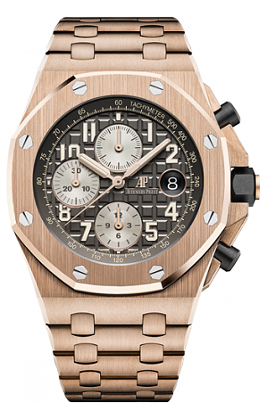 26470OR.OO.1000OR.02 Fake Audemars Piguet Royal Oak Offshore Chronograph 42 mm watch